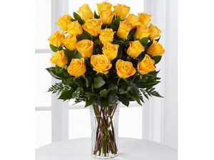 Sunny Smile - 24 Stems Vase
